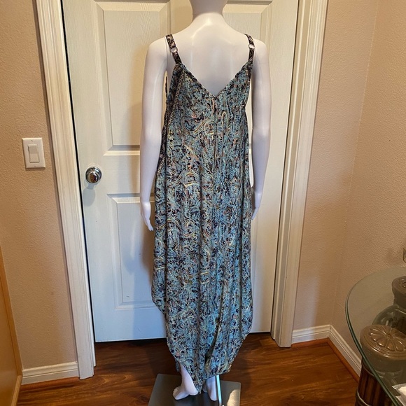 Multi print harem pant romper. - Picture 3 of 13